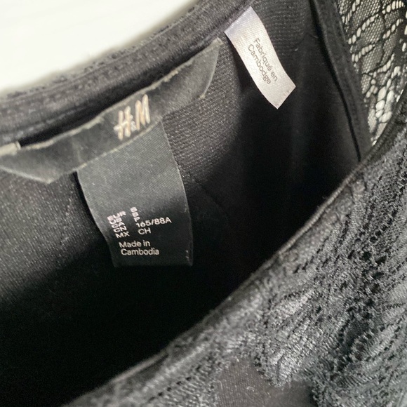 H&M | High Neck Lace Bodycon Dress - Picture 8 of 11